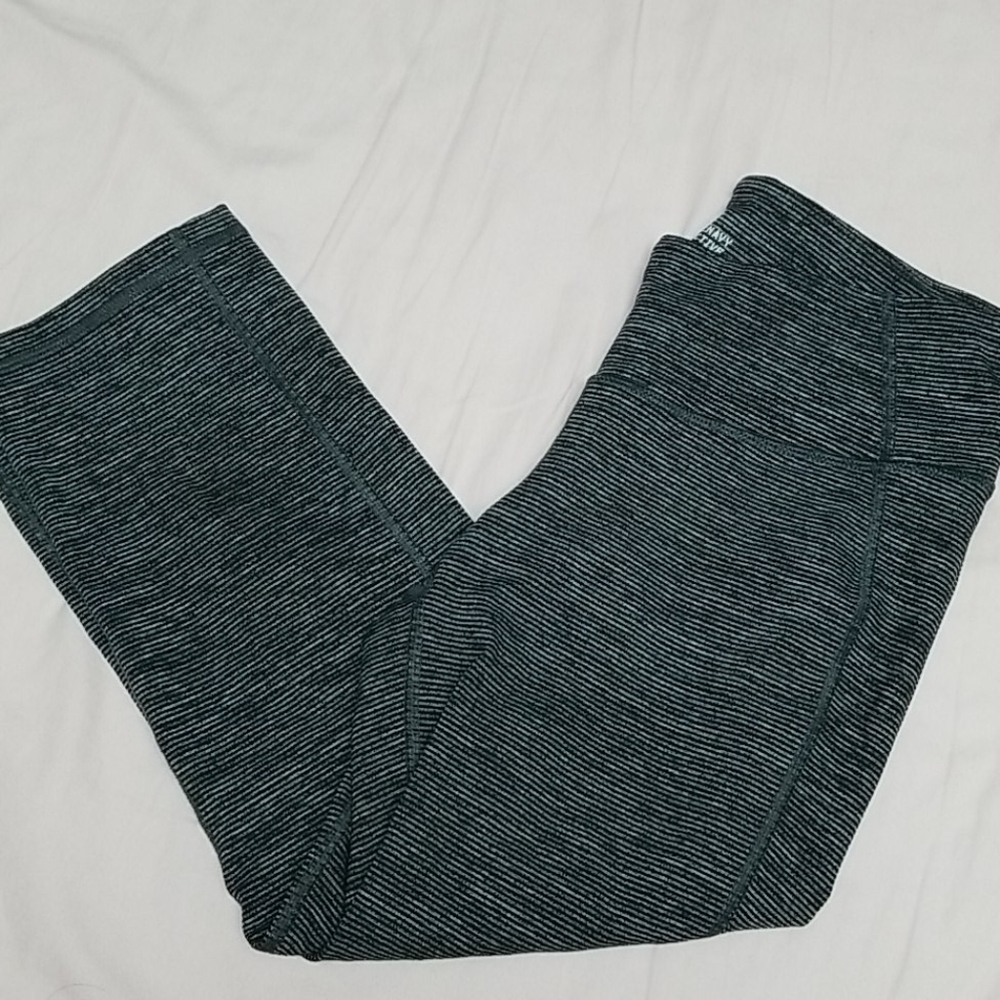Croped striped Leggings